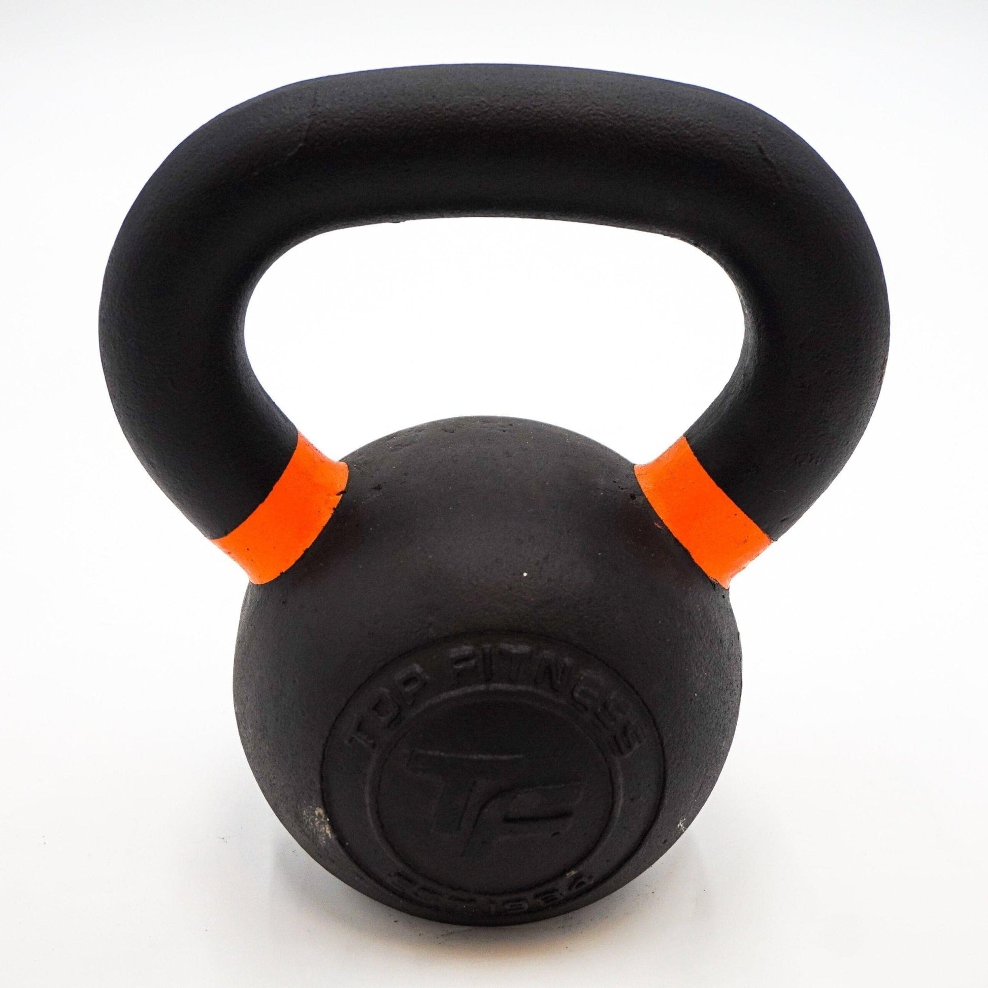 Top Fitness Cast Iron Kettlebell (Color-Coded) Kettlebells Top Fitness 22LB - ORANGE