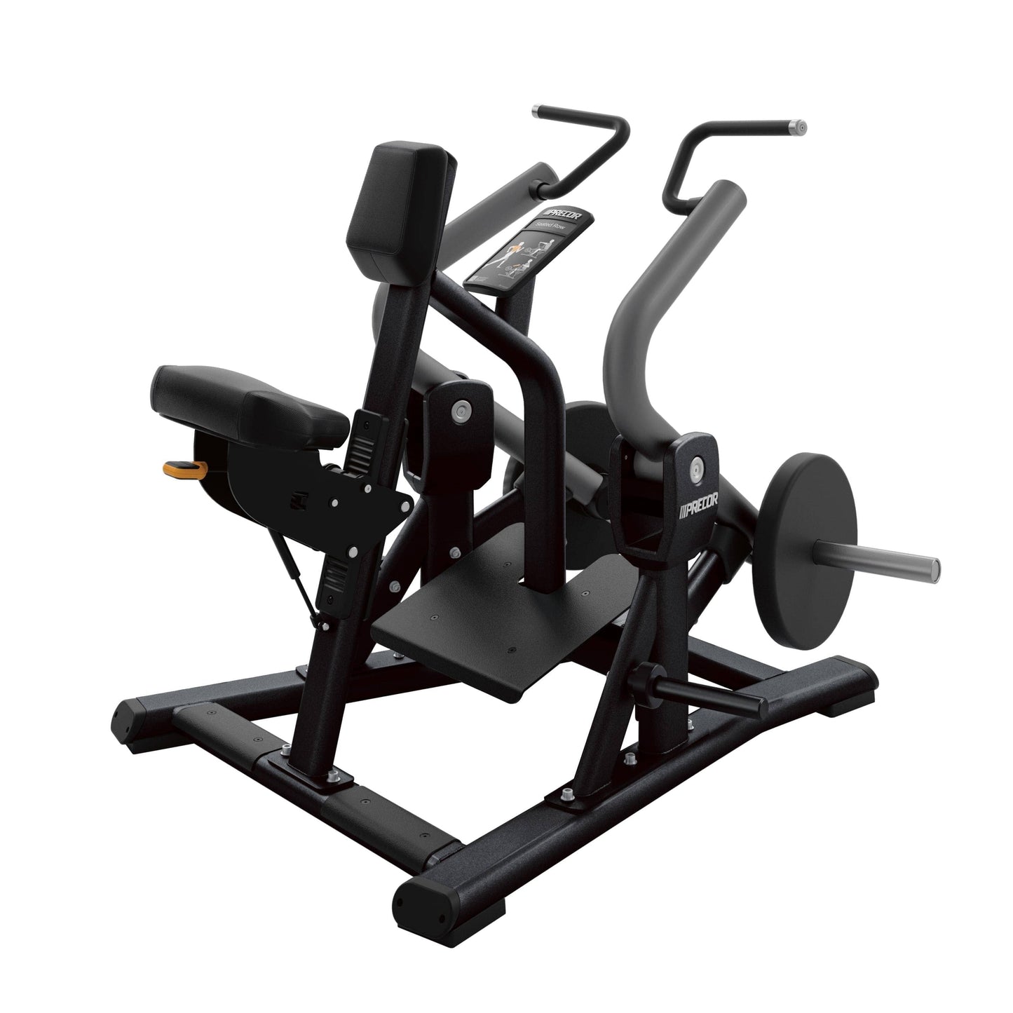 Precor Discovery Series Seated Row (DPL0309) Plate-Loaded Precor Black