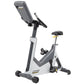 Hoist Lemond Series UC upright exercise bike with gray frame, black seat, and digital console on white background