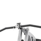 Life Fitness G2 home gym with gray frame and black curved handlebar on white background