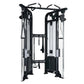 Life Fitness Signature Series Dual Adjustable Pulley machine with black frame and chrome accents on white background