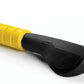 Sklz massage bar with black rubberized grip handle and yellow textured grip wraps on white background