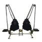 Marpo VMX rope trainer with dual black resistance pouches, gray frame, and adjustable straps on white background