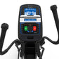 Nautilus E616 elliptical machine with blue display screen showing "Rolling Hills" workout program, black frame, dual moving h
