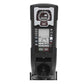 Black Octane Fitness Airdyne exercise bike with digital display showing 29.7, analog gauge, control buttons, and fan-based re