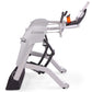 Gray and black Octane Fitness ZR7 Zero Runner exercise machine with curved handlebars and footrest, shown on white background