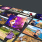 ProForm Trainer 12.0 Treadmill iFIT content collage showing diverse on-demand workout classes and outdoor running sessions around the world