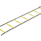 SKLZ Quick Ladder Pro agility training ladder with yellow rungs and black side rails on white background