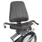 BodyCraft SCT400g seated elliptical crosstrainer with black padded seat and backrest, handlebar controls, and foot pedal on w