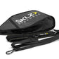 SKLZ Speedsac black sports training bag with adjustable shoulder strap on white background