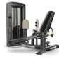 TRUE SPL-0400 leg press machine with gray frame, black footplate, and beige padded seat and backrest on white background