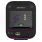 StairMaster Gauntlet 8G StepMill with black frame, purple accent trim, digital display showing workout menu options, and Quic