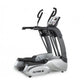 TRUE ES700 elliptical machine with black handles, digital display console, and silver base on white background