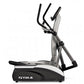 Elliptical machine with a digital display and side steps, labeled as the TRUE M30 Elliptical.
