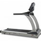 TRUE PS825 treadmill with gray frame, black running deck, and digital console on white background