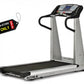 TRUE Z5.0 treadmill with black running deck, silver frame, dual handrails, and digital display console on white background