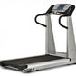 TRUE Z5.0 treadmill with black running belt, silver frame, black handles, and digital display console on white background