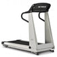 True Z5.0 treadmill with black running deck, silver frame, black handles, and control console on white background