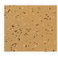 Cedar rubber gym flooring tile with black and tan speckled pattern, interlocking design shown flat lay