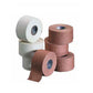 Warrior Athletic Tape rolls in white and tan colors, displayed on white background
