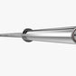 Eleiko Performance Powerlifting Bar, 20 kg, polished steel barbell on white background