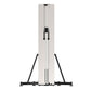 Warrior Hi/Lo Cable Pulley Functional Trainer with single white stack, black dual cable handles, and stabilizing legs on whit