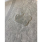 Warrior Marble Interlocking Tile in cloud grey with embossed paw print detail, flat lay view