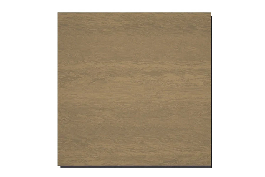 Warrior Marble Interlocking Gym Tile Flooring in sand color with wood-grain texture, flat lay view