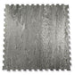 Gray interlocking gym tile with wood grain texture and puzzle-edge connectors, flat lay on white background