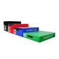 Warrior Soft Stackable Plyo Box Set in black, red, blue, and green, stacked and numbered 01-04 on white background