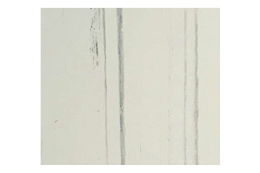 Warrior Stone gym flooring tile in rain color with textured white surface and subtle gray veining pattern