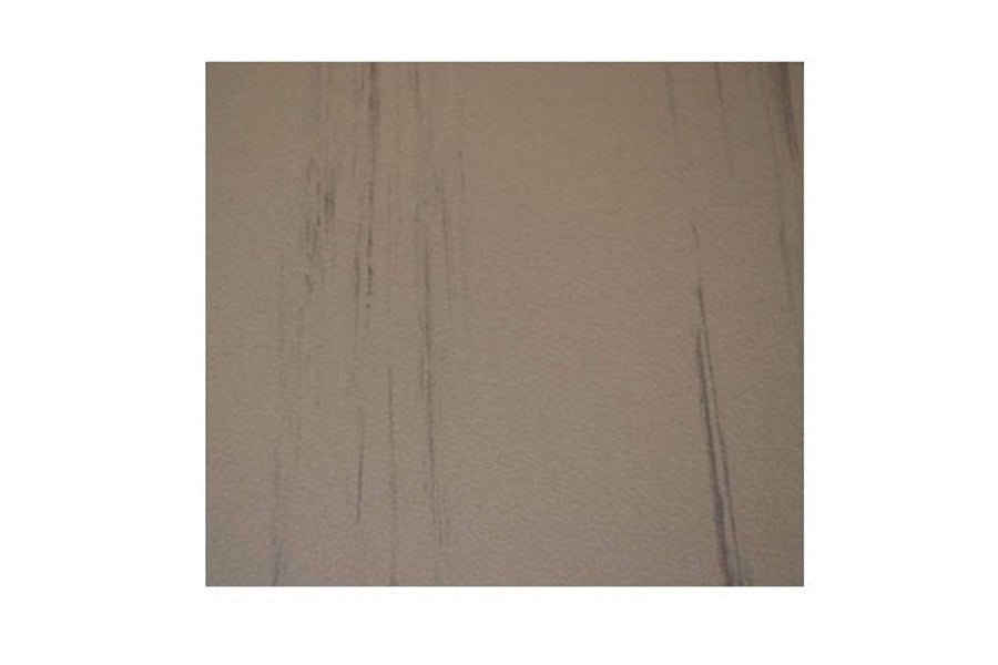 Beige-tan interlocking gym flooring tile with textured stone pattern on white background