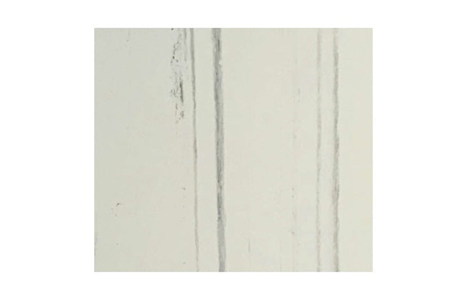 Cream textured interlocking gym flooring tile with vertical seam detail on white background