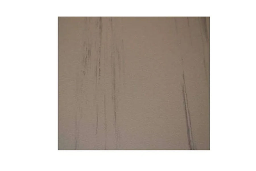 Beige interlocking gym flooring tile with textured surface pattern on white background