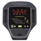 Octane Fitness ZR8000 commercial elliptical machine with digital display showing workout metrics on white background