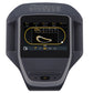 Octane ZR8000 commercial elliptical with dark gray frame and digital display showing workout metrics in yellow and black