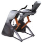 Octane ZR8000 commercial elliptical with gray console, black seat, and copper-orange pedals on white background