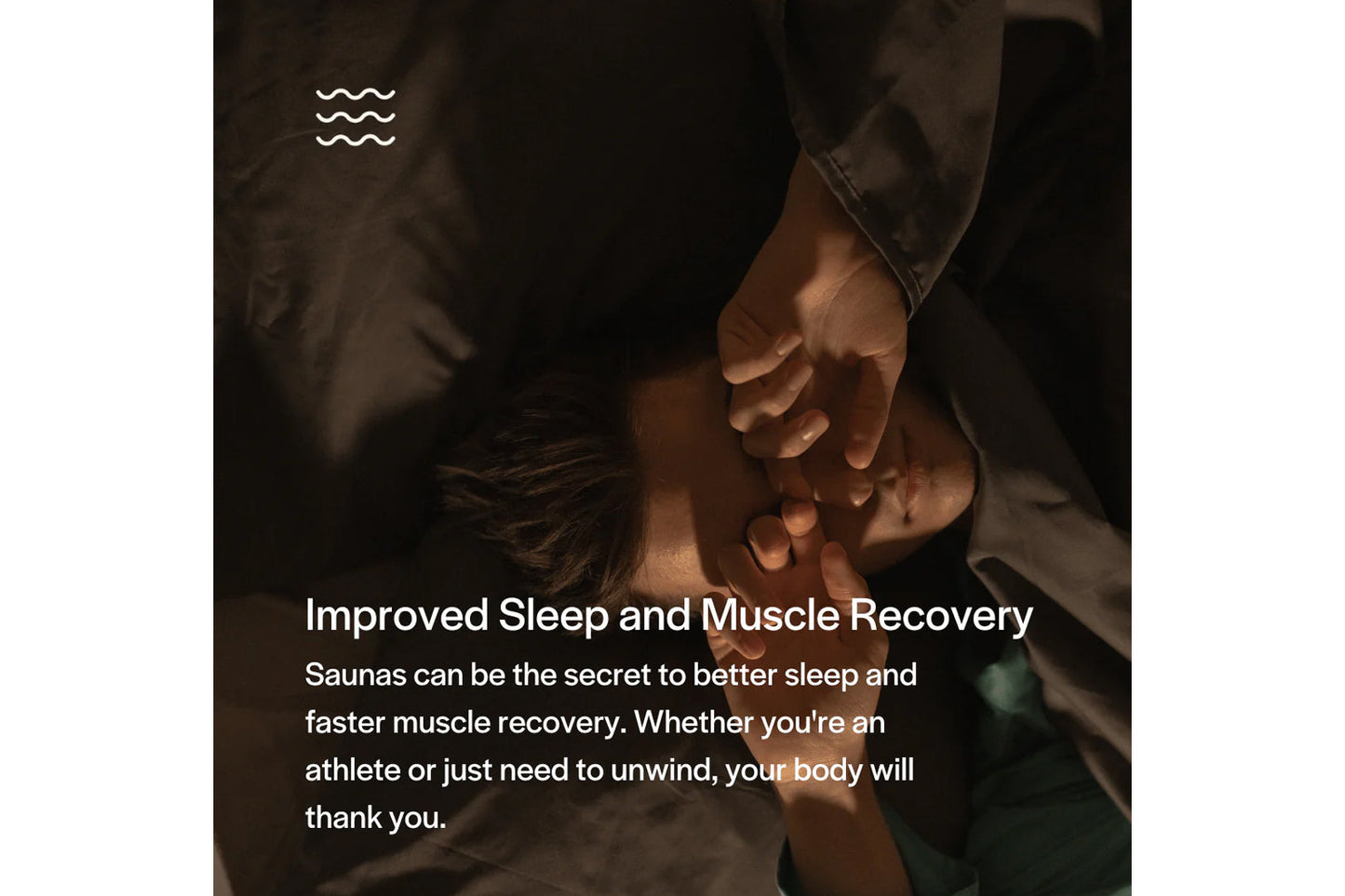 Person receiving foot massage in sauna setting, demonstrating relaxation and muscle recovery benefits
