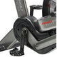 Assault Bike Elite stationary air bike with gray frame, black wheel and pedals, displayed on white background