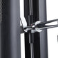 BodyCraft Jones Platinum System barbell attachment with chrome and black metal construction, close-up detail