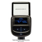 BodyCraft SCT400g elliptical console with digital display, blue LED buttons, and tablet holder in extended position on white 