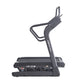 California Fitness IT8 incline trainer treadmill with curved running deck and dual handles on white background