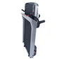 Folded side view California Fitness Malibu 7 Folding Treadmill