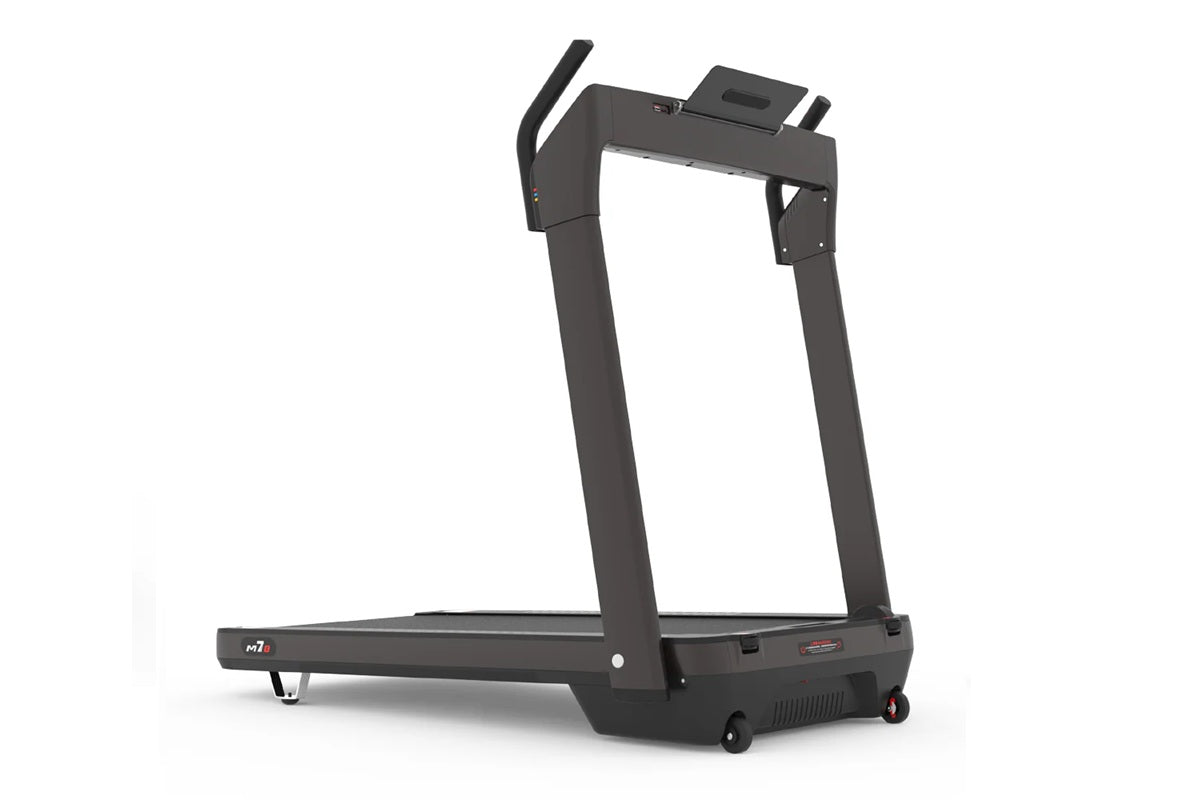 Side view California Fitness Malibu 7 Folding Treadmill