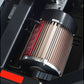 This image shows industrial equipment, not a treadmill product. I can see a motor assembly with a large cylindrical component