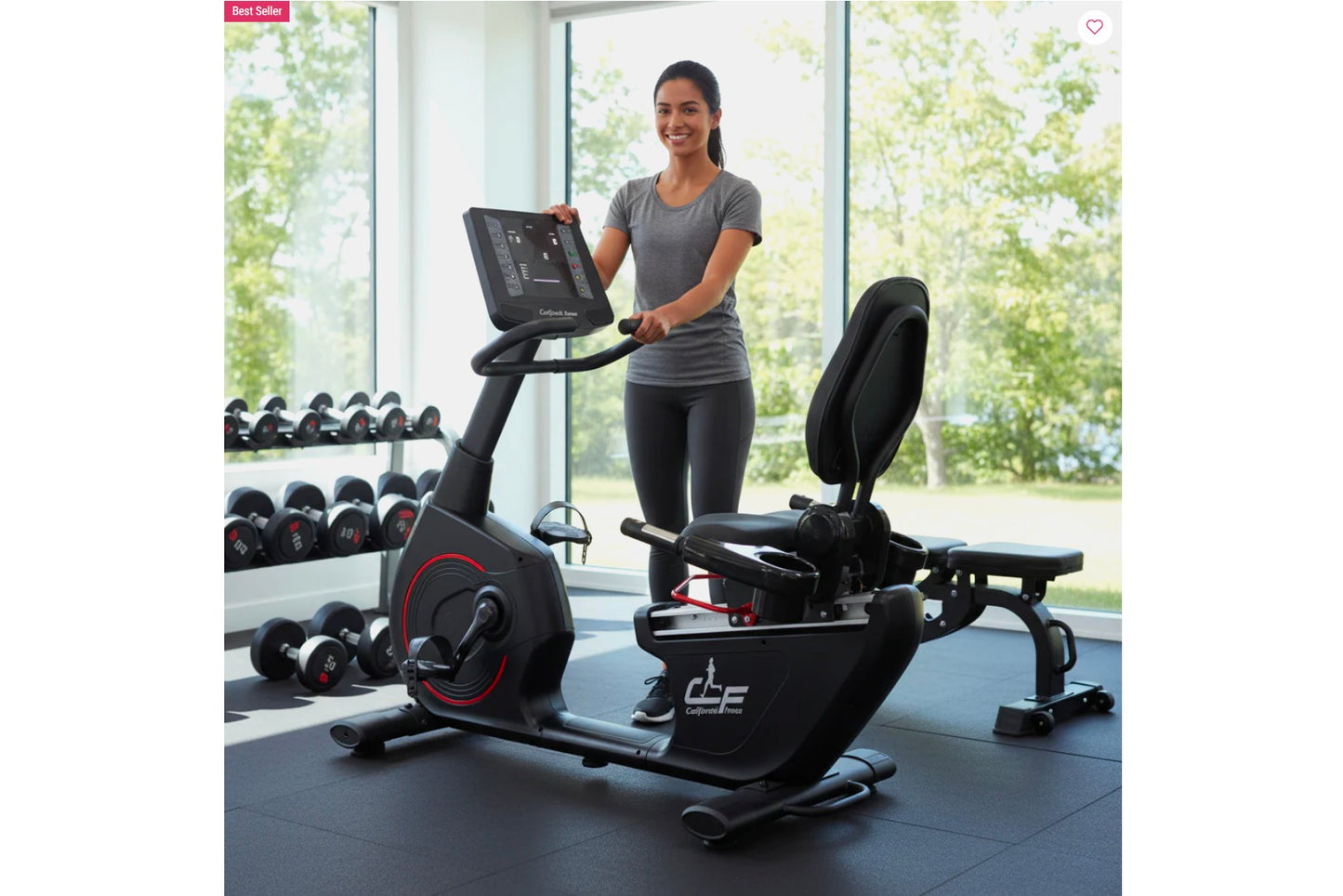 California Fitness R8 Recumbent Exercise Bike