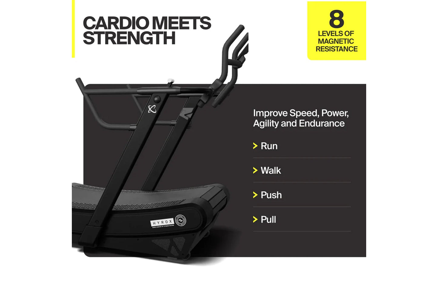 Official HYROX Perform Treadmill