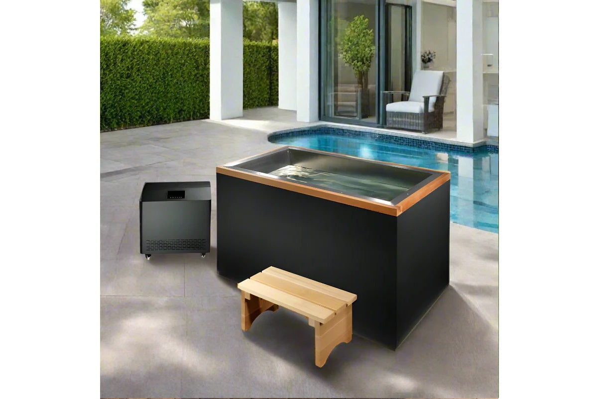 dynamic cold therapy cold plunges cuboid stainless steel hero main 2