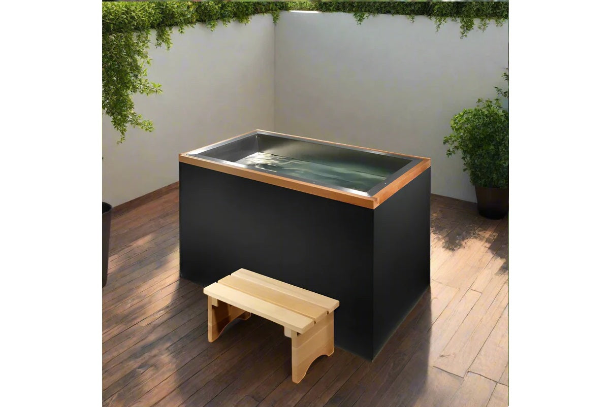 dynamic cold therapy cold plunges cuboid stainless steel hero main