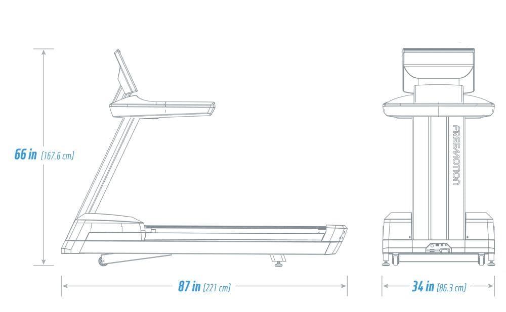 Freemotion t22.9 REFLEX™ Treadmill - Demo Model - Top Fitness Store